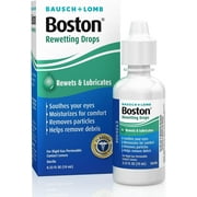 Boston® Rewetting Drops for Rigid Gas Permeable Contact Lenses - from Bausch + Lomb, 0.34 fl oz (10 mL)