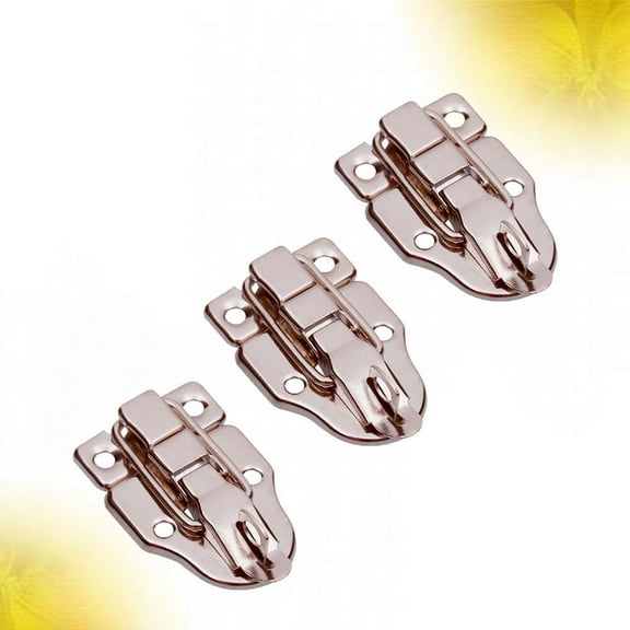 KALLORY 3Pcs Luggage Locks Secure Tool Box Latch for Wooden Boxes