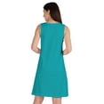 thumbnail image 5 of Inkmeso Sleeveless Plain Swing Dress For Women Knee Length A-line Summer Casual Wear, 5 of 7