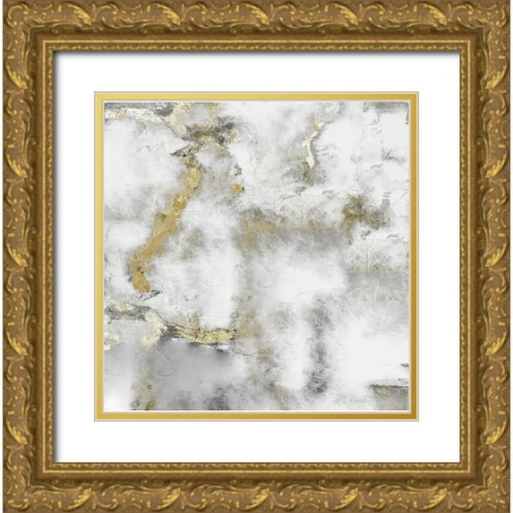 Sommers, Mindy 26x26 Gold Ornate Wood Framed with Double Matting Museum Art Print Titled - White Prism