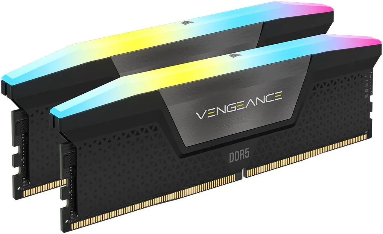 CORSAIR Vengeance RGB 64GB (2x32GB) DDR5 6000 Desktop Memory Model