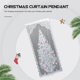 thumbnail image 3 of Party Curtain String Light Creative Lace Curtain White Polyester Decorative Hanging Decor 1Set, 3 of 3