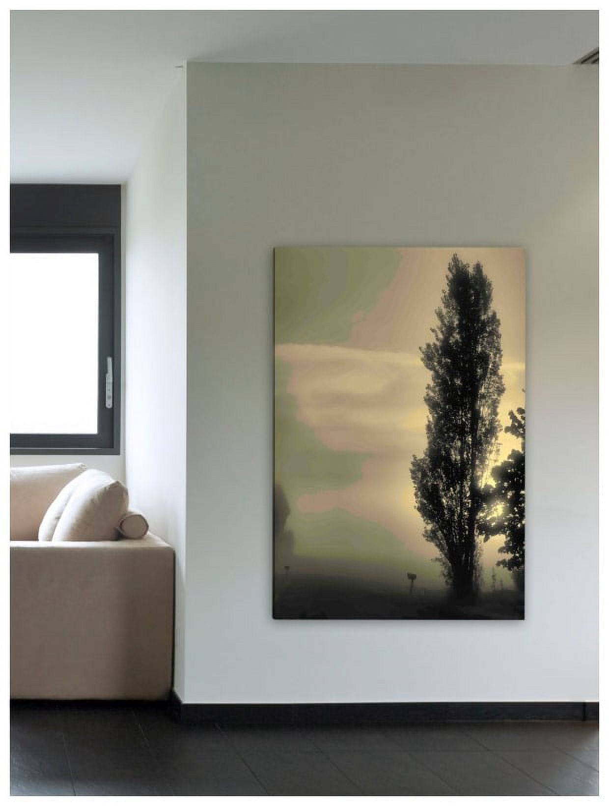 Marmont Hill "Daybreak on a Country Road" Painting Print on Canvas