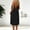 Black, variant on XiYing Dress Shirts for Men, Women Summer Casual Solid Sleeveless Backless Midi Dress for Night Out, S-Xxl,