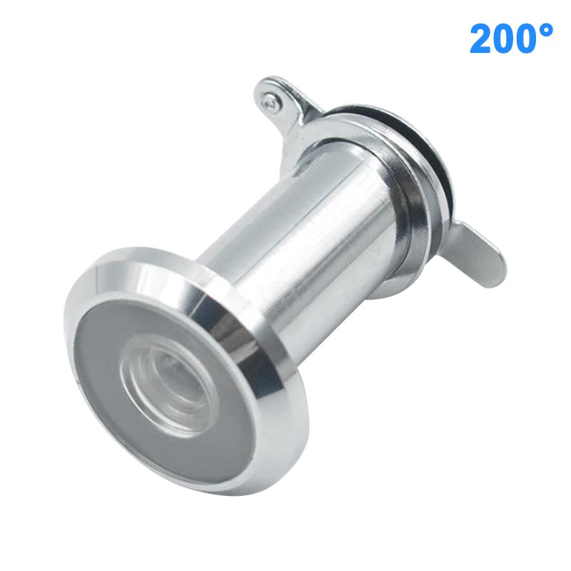 Stainless Steel Door Viewer with Cover One Way 180220 Degree Peep Hole