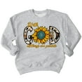 thumbnail image 1 of With God All Things Are Possible Easter Matthew 19:26 Christian Bible Verse Crewneck Sweatshirt, L, H. Grey, 1 of 5