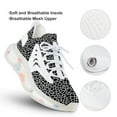 thumbnail image 3 of Cracks Texture White Black Walking Shoes for Men Woman Lightweight Tennis Fashion Elastic Sports Shoes Cushion Basketball Shoes, 3 of 7