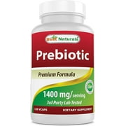 Best Naturals Prebiotics Fiber XOS (Xylo Oligosaccharide) 1400mg Serving 120 Veg Capsules