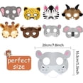 thumbnail image 2 of Máscaras de Animales Yongsheng 16 Piezas Papel Cartulina, 2 of 4