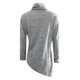 thumbnail image 5 of Suéter de punto empalmado de manga larga con cuello alto de Color sólido informal a la moda para mujer Fridja  fksj4910, 5 of 5