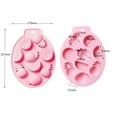 thumbnail image 2 of 2Pcs Fruit Shaped Silicone Mold Lemon Watermelon Strawberry Mold 3D Summer Fruit Mold for Cake Decoration, 2 of 5