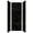 Black Caruso, variant on Transolid Twk363696-H Titan 96" High X 36" Wide X 36" Deep Matte Honed Shower Wall Kit -