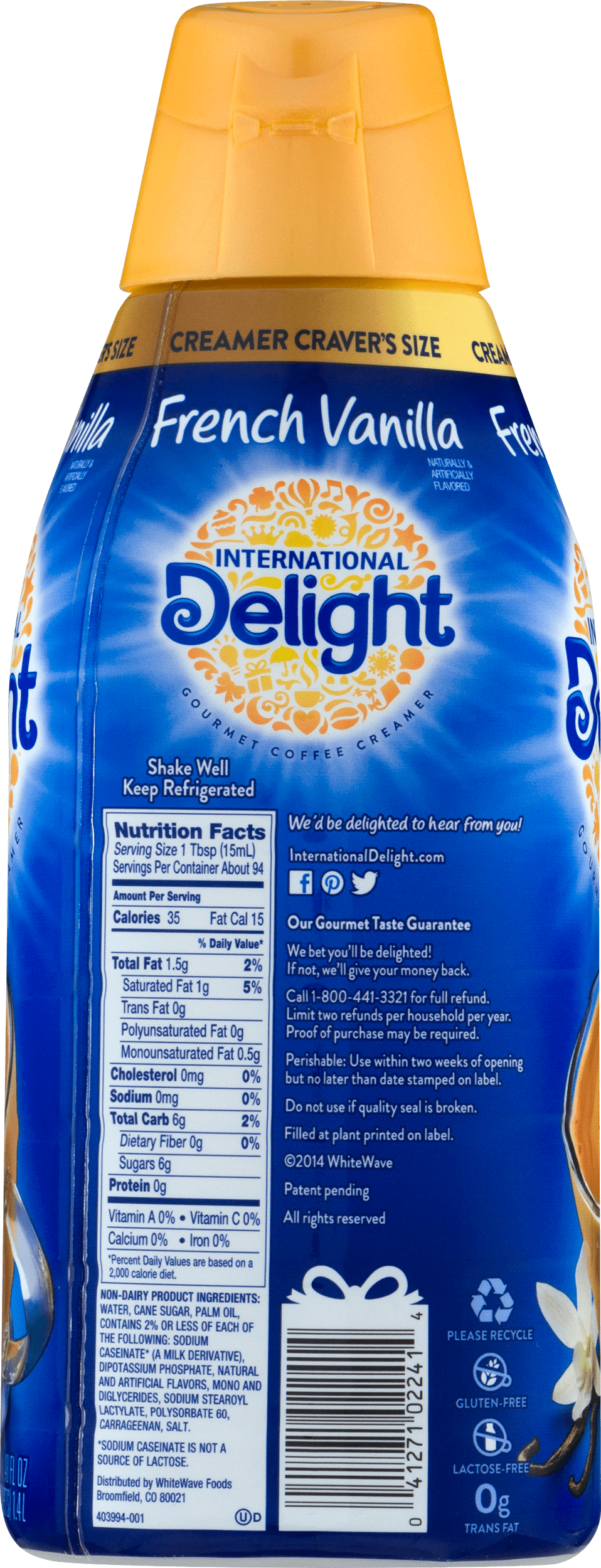 International Delight Coffee Creamer Nutrition Info Blog Dandk