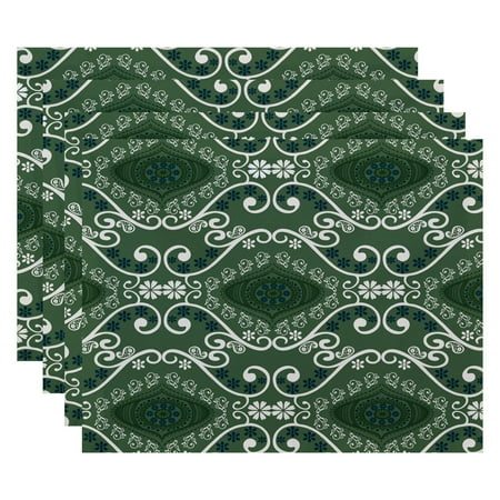 

Simply Daisy 18 x 14 Illuminate Geometric Print Placemat