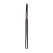 Unique Bargains 1 Pc Durable Undereye Makeup Brush Brown Nylon Hair Aluminum Tube
