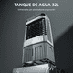 thumbnail image 2 of Enfriador Aire Portátil Acondicionado Ventilador Cooler 3 en 1 Dormitorio Oficina Hogar Viaje Camping Aire Manejo con control remoto 120W 32LT de capacidad (120W), 2 of 6