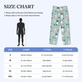 thumbnail image 6 of Kdxio Colorful Dog Print Men's Sleep Pajama Pant Lounge Pants with Pockets, 6 of 8