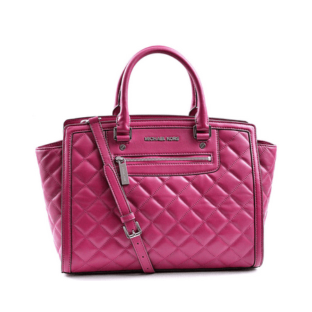 michael kors rose quilted shoulder bag