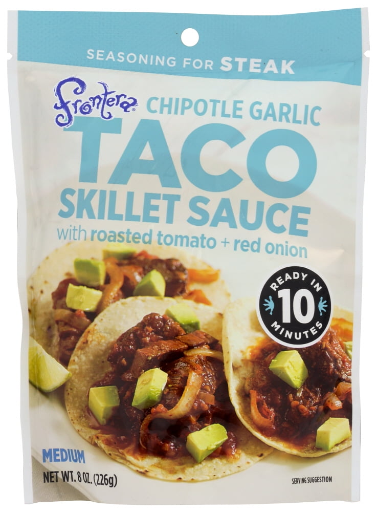 Frontera Chipotle Garlic Taco Skillet Sauce, Medium, 8 Oz.