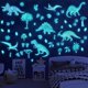 thumbnail image 5 of Pegatinas de pared de dinosaurios luminosos, pegatinas de pared de dinosaurios autoadhesivas para habitaciones infantiles, pegatinas que brillan en la oscuridad, pegatinas de pared con luz de, 5 of 7