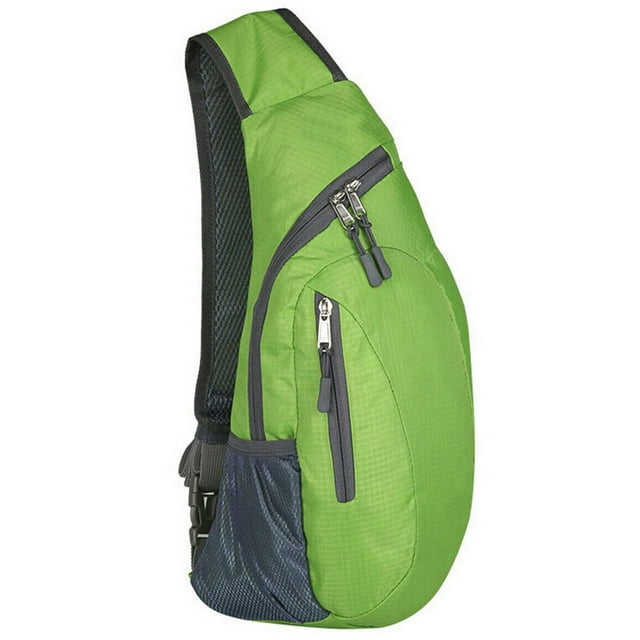 EIMELI Men‘S Multiple Compartment Chest Sling Packs Shoulder Cross Body Bag Cycle Day Packs Satchel Backpack