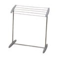 thumbnail image 2 of Tendedero de ropa, soporte para secar ropa, percha portátil resistente de acero inoxidable, perchero para dormitorios. Gris, 2 of 8