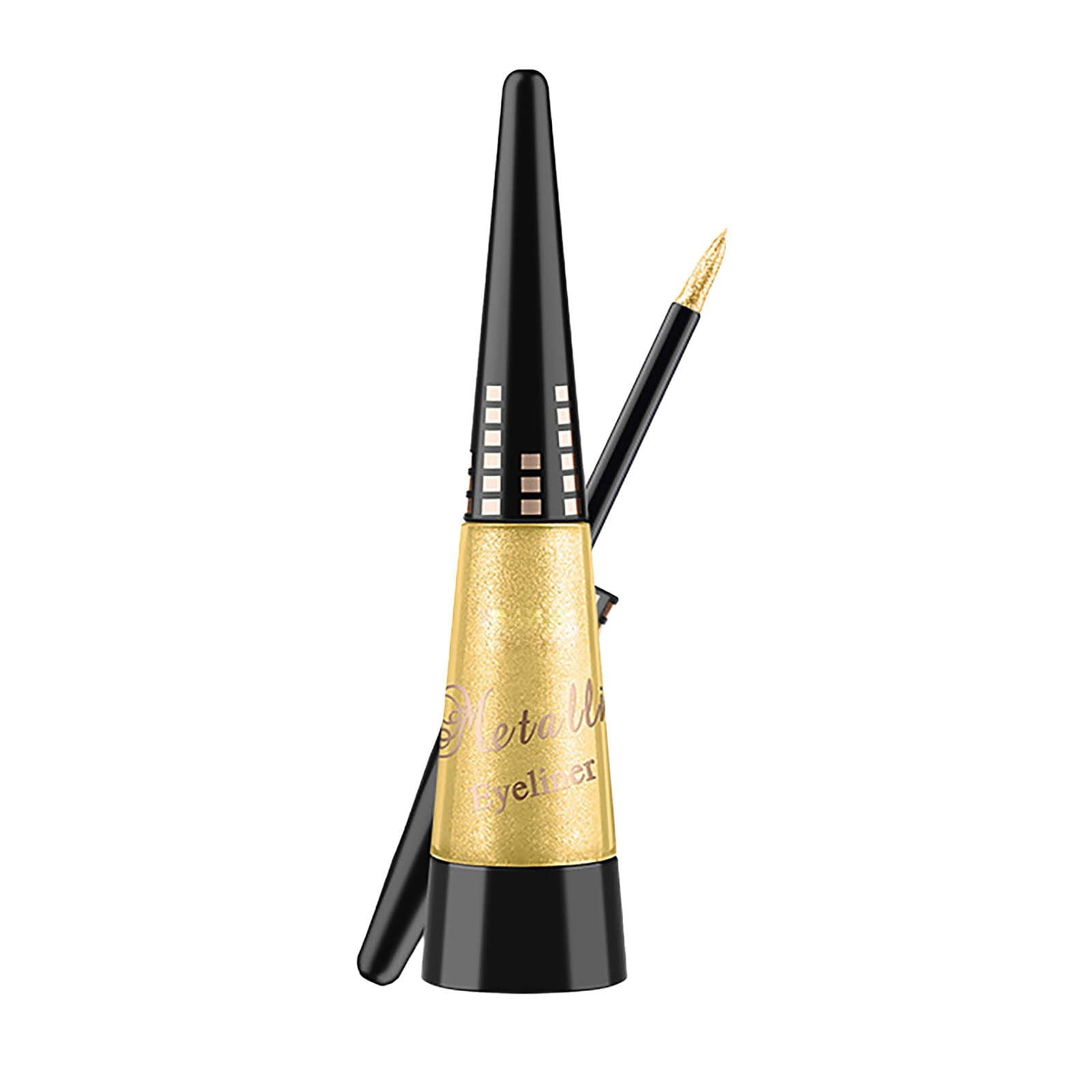 Sparkly Eyeliner Pen Waterproof Sparkly Shimmer Eye Liner High Pigment Long Lasting Smudge Proof Metallic Eye Makeup for Women Cruelty Free 1PC*3 Makeup Organizers
