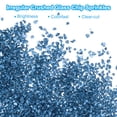 thumbnail image 3 of Uxcell Paillettes en Verre Froissé Colorées Irrégulières Bleues, 3 of 7