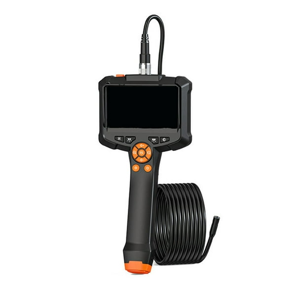 Cámara Endoscopio 4,3 Pulgadas Lente HD 1080p Coche Inspección Boroscopio IP67 Impermeable Cámara de Alcantarillado con LED