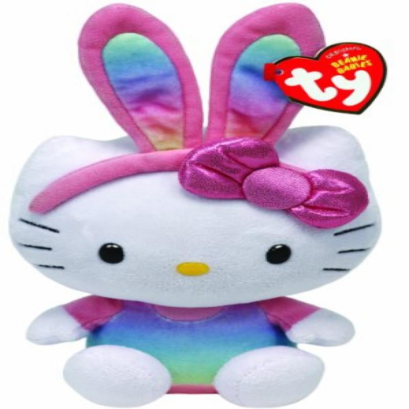 rainbow bunny beanie baby