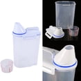 thumbnail image 3 of Contenedor de Almacenamiento de Alimentos para Mascotas y Dispensador de Alimentos para Perros A Prueba de Fugas Con Taza, Diseño de Conveniente, Boca Grande para Facilitar, 3 of 7