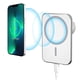 thumbnail image 1 of Cargador de coche inalámbrico magnético compatible con teléfonos móviles Apple iPhone 8 y superiores compatible con teléfonos móviles de carga inalámbrica HuaweiBlanco Fokelyi 223249-1, 1 of 7