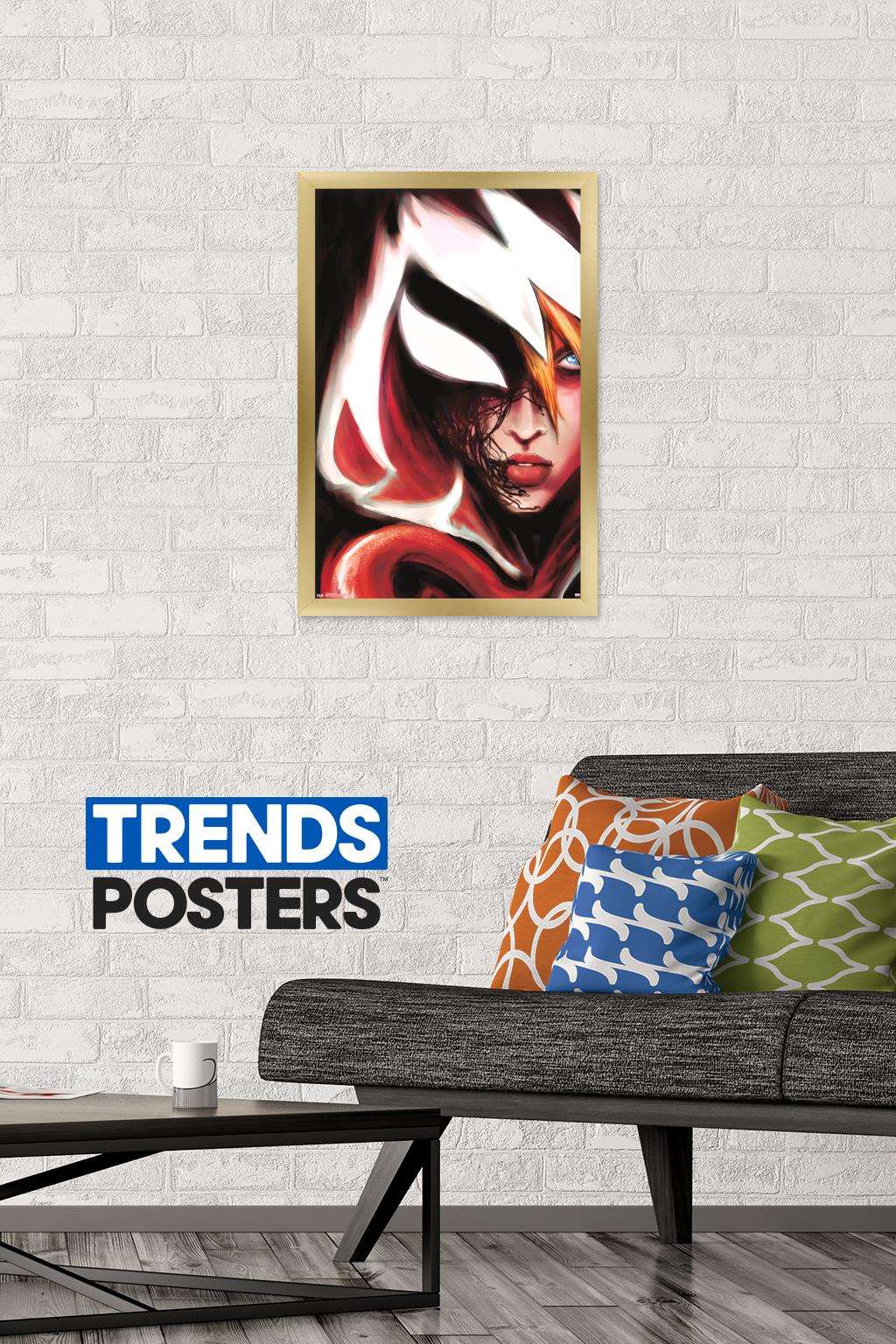 Marvel Comics - Spider-Gwen - Cover #26 Wall Poster, 14.725" x 22.375", Framed