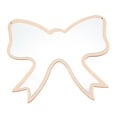 thumbnail image 4 of Minkissy creative hanging mirror Mirror Wood Decorative Home Furnishing 1Pack, 4 of 8