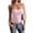 Pink, variant on Womens Tank Tops Cotton Camisoles Lace V Neck Spaghetti Strap Slim Fitted Fashion Cami Tops Going Out Cute Shirts Pink L