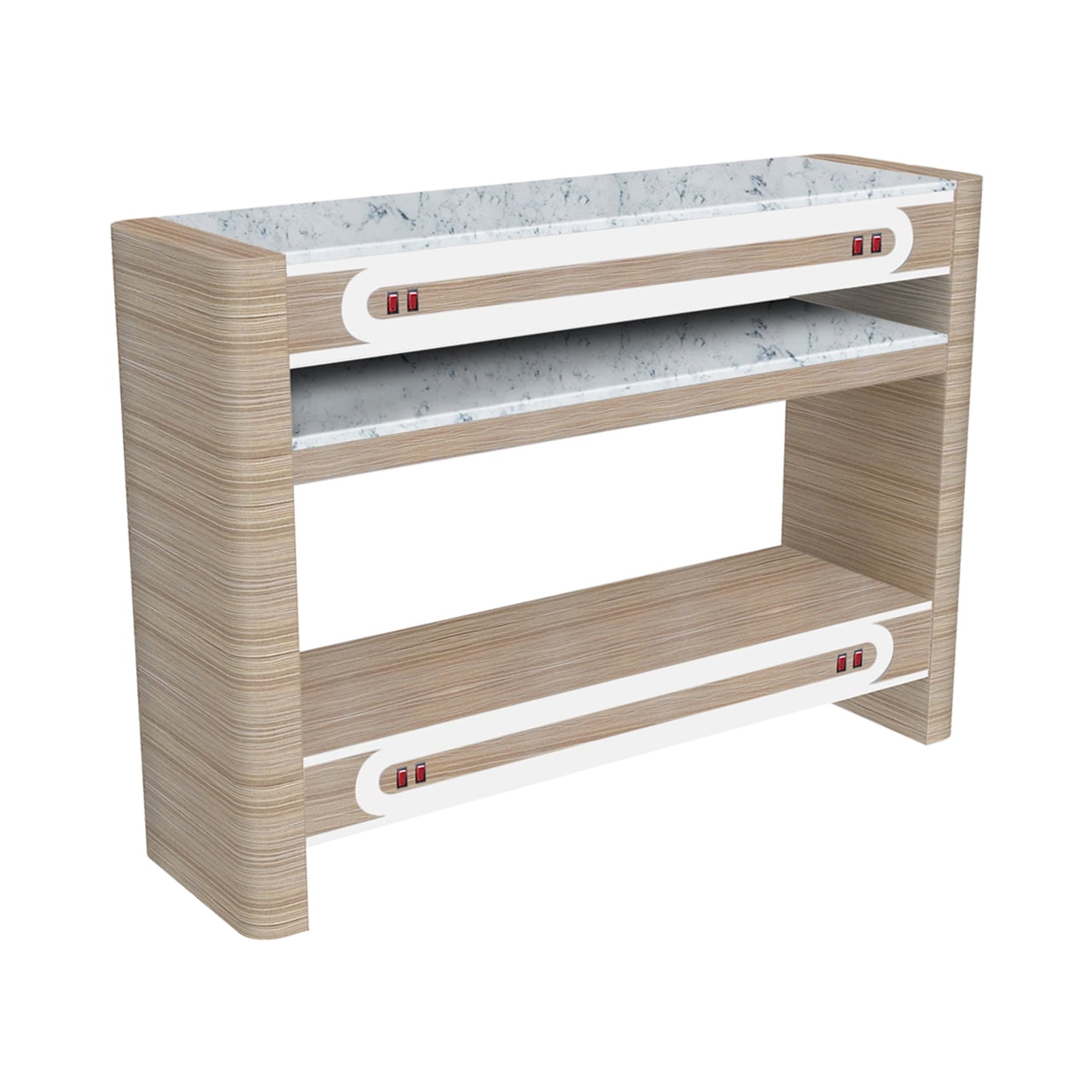 NOVA II Nail Dryer Table with Granite Top, UV Manicure Pedicure Dryer