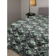 thumbnail image 2 of Forest Green Down Alternative Comforter, Camouflage Pattern of Palm Leaves Tropical Nature Themed Foliage, Microfiber Quilt for All Season, 5 Sizes, Sage Green Pale Green, by Ambesonne, 2 of 3
