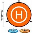 thumbnail image 2 of Drone Landing Pad 75cm Landing Pad for Drones Indoostrial Foldable Landing Track Waterproof Foldable Landing Mat Takeoff Landing Helipad Pad for DJI Mavic 2, 2 of 5