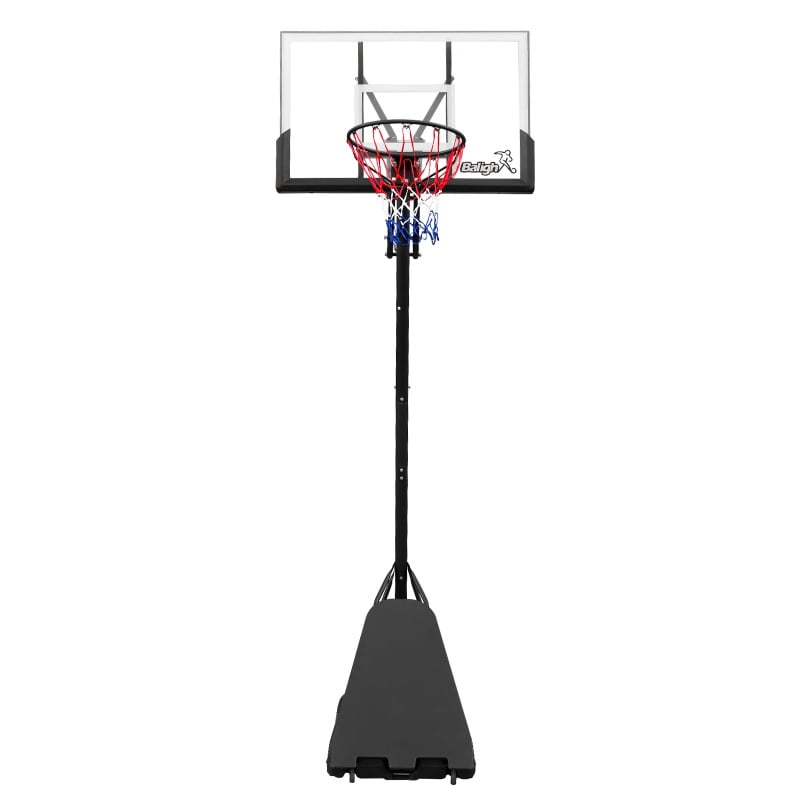PROJECTRETRO 44in 7.5ft 10ft Height Adjustable Portable Basketball