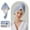 Blue, variant on TOPRenddon Microfiber Hair Towel Wrap for Women, 10 inch X 26 inch Super Absorbent Quick Dry Hair Turban for Drying Curly Long Thick Hair