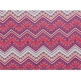 thumbnail image 2 of Zelouf Rayon Spdx Knit Print  , Sewing, DIY, Crafts Fabric by the Yard, 381 Fush/org, 10 Yard, 2 of 2