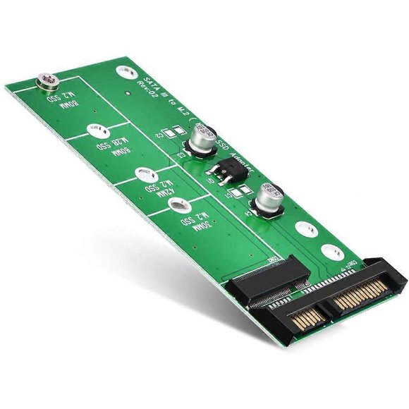 M.2 SATA Adapter 22-Pin (7+15) SATA III NGFF M.2 SATA Based Key B/B + M for SSD