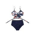 thumbnail image 3 of TheFound Femmes Vêtements Ensemble U en Forme de Col Sans Manches Tops et Shorts, 3 of 8
