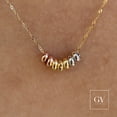 thumbnail image 2 of Gargantilla Oro Italiano 14k Kilates, Anillos Semanario. GV DISEÑOS FLORENTINO, 2 of 5