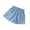 Blue 002, variant on Esaierr 3-13T Little&big Girls Summer Denim Shorts Teen Elastic Waistband Jeans Shorts Thin Section with Pocket Shorts for Baby Kids