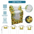thumbnail image 6 of Summer Sunflowers Table Runner 72 Inches, Botanical Yellow Flowers Leaves Plants Bed Runner Dresser Scarves Tabletop for Indoor Outdoor Parties/Ceremony/Banquet, 18" x 72", 6 of 9
