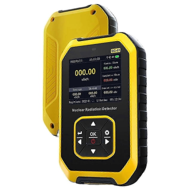 Geiger Counter Nuclear Radiation Detector - Radiation Dosimeter With Lcd Display, Portable