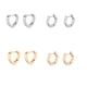 thumbnail image 3 of Minnieouse Pendientes de Clip de 2 uds, decoración sencilla para vestido, adultos, mujeres, hombres, pendientes geométricos para adultos, Type1 NO1, 3 of 6