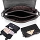 thumbnail image 4 of Bolso bandolera con remaches de calavera punk para mujer, estilo gótico, de piel sintética, con cadena, 4 of 7