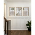 thumbnail image 6 of SHENIFY Large 24x36in3pcs Natural Framed Green Boho Wall Art Botanical Mid Century Modern Wall Prints Neutral Bohemain Sage Decor Farmhouse Bedroom Dining Artwork, 6 of 8